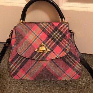 Vivienne Westwood Check Print Tote